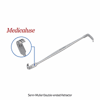DaiHan DM.Ret7028 Retractor, SS, Senn-Muller, Blunt-3Prong, Blade-23×7mm, L160mm