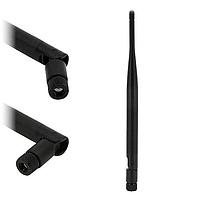 Siretta DELTA6B/X/SMAM/RP/S/11 Passive Antenna DUAL BAND WI-FI HINGED DIRECT CONNECT 196MM ANTENNA REVERSE POLARITY SMA MALE CONNECTOR