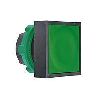 SCHNEIDER ZB5CA3 Head NON-ILLUM FLUSH SQR GREEN