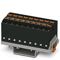 PHOENIX CONTACT 3273584 Push-In Distribution Block PTFIX 18X4-NS35 BK