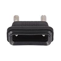 Amphenol LTW CAP-WD1CSPA1 Standard Circular Contacts D-Sub, Waterproof Cap, Plastic, Male Connector, Screw Thread
