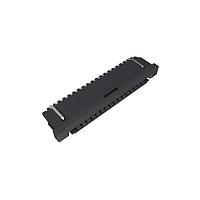 Amphenol FCI SFW17R-5STE1LF Connectors 1.00mm Flex Connector, SFW-R series, 17 Position, Bottom side Contact, Side Entry Surface Mount ZIF CIC Connector, Lead Free.