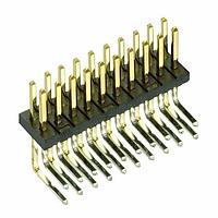 Harwin M50-3901042 Pin Strip 10+10 DIL PIN HDR HORIZ Au/Sn