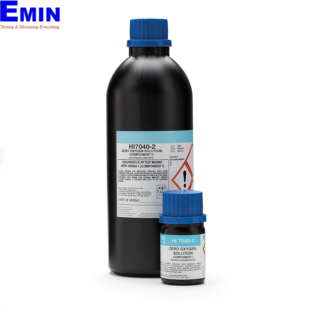 HANNA HI7040L Zero Oxygen Solution Set (500 ml)