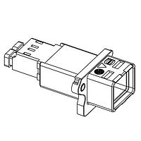 HARTING 09574420512000 Receptacle PushPull Duplex Dvc Singlemode GOF plstc