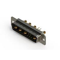 EDAC 627-9W4-624-3N1 Mixed Contact D-Sub Connectors Vertical Combo Dsub