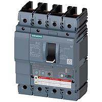 SIEMENS 3VA62255HL412AA0 System Protection BRKR 3VA62 4P 250A 35KA ETU3-LI 100