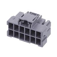 AMP Connectors - TE Connectivity 5-2232266-6 Wire Housings 2x6 plug dgr housing Key A