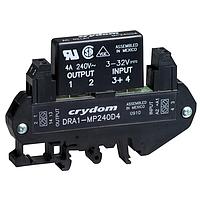 Sensata Technologies - Crydom DRA1-MP240D4 Indicator DIN Mt 280 VAC/4A out 3-32 VDC input