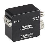 THORLABS DET025A High-Speed Free-Space Detectors (Si with Window, 400-1100 nm, 8-32 Tap)