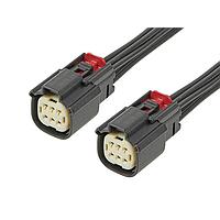 Molex 216285-1061 Double Ended MX150 R-R DR 6ckt 150mm Sn Sld Cbl