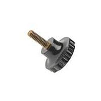Davies Molding 3008BR Clamping Knob Round Fluted Knobs
