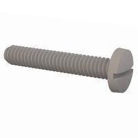 Essentra Components 012520B150 Machine Screw Binder Slotted Screw, 1/4-20 Thread, 1 1/2 in Lg