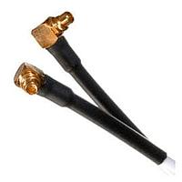 Johnson / Cinch Connectivity Solutions 415-0068-MM500 RF Cable Assemblies R Ang MMCX Plug to R Ang MMCX Plug