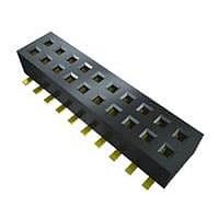 Samtec CLP-104-02-STL-D-A-K-TR Dual Wipe Low Profile Dual-Wipe Socket, .050" Pitch