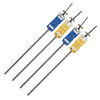OMEGA CXIN-18G-18 Thermocouple Probes with Removable Standard Size Connectors (Thermocouple, E, 650 °C)