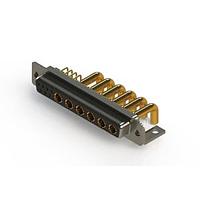 EDAC 630-13W6650-4NC Mixed Contact D-Sub Connectors Right-angle Power Combo D-Sub Connector