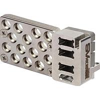 Amphenol SV Microwave 9311-60215 Plug-In Hybrid Modules SMPM  14 PORT/3 PORT PLGIN MOD