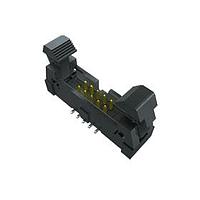 Samtec EHF-108-01-S-D-SM-08-P Headers & Wire Housings .050" Shrouded IDC Header with Ejectors