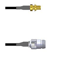 Amphenol Custom Cable Q-2W0200003006i RF Cable Assemblies SMA-SJB/N-SJ G174 6I