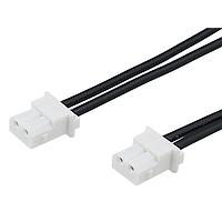 Molex 226207-1023 Discrete Wire Assembly Mini-SPOX-to-Mini-SPOX (OTS) Cable ASSY 2.50mm Pitch SR 300mm LEN Tin, 2 Ckt