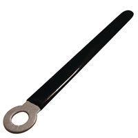 Essentra Components VCC-84584 Cable Mounting & Accessories Clamp,Adj,Scrw Mnt,Steel/ Blk Vinyl