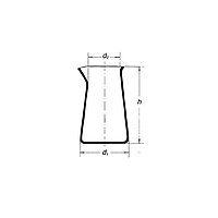 WITEG 5 505 002 Beaker Philips (250ml; 10 pcs)