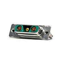 Amphenol CONEC 303W3CSXX69E40X Mixed Contact D-Sub Connectors 3W3C F 20A PC 4-40 FR/REAR SPACER/CLIP