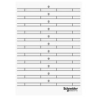 SCHNEIDER XBLYGK5 Labels INSERT LABELS FOR XBTGK5XXX