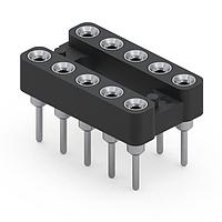 Mill-Max 110-99-210-41-001000 DIP / SIP Sockets 10 PIN STD SOLDER TAIL SKT 200u Sn