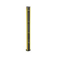 Banner Engineering SGSA4-S400 Enclosures SGSA Grid Protective Corner Enclosure; Material: Yellow Painted Aluminum; To House Model: SGSxx4-400Qxx; Overall Size: 120 x 145 x 1618 mm