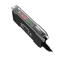 Banner Engineering DF-G3-ND-2MCTM Fiber Optic Sensors DF-G3 Red Beam High Power Dual Display Fiber Amplifier; Range: Depends on Fiber; Input 10-30 V dc; Outputs: 2 NPN; 2 m 5-conductor PVC cable; Remote wire enabled; 500?s response time