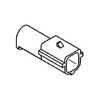 AMP Connectors - TE Connectivity 174879-2 Housings 1 POS HSG MARK II+