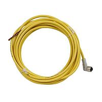 Eaton CSDSM4A4CY2210 Sensor Cables / Actuator Cables CORDSET,DC,MALE,4P 4W,10M,YEL