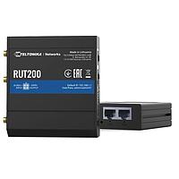 Teltonika RUT200010000 Routers Cellular Router, 4G/3G/2G/LTE CAT4, Single SIM, WiFi 2.4 Ghz, 2 x Ethernet, Digital & Analogue I/O Regions: Europe, Australia, Asia-Pacific, Power supply: European Power Supply Unit