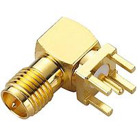 Taoglas PCB.RPSMAFRA.HT PCB Connectors SMA RA Reverse Polarity PCB Mount, Jack, Gold, 50ohm, Through Hole Pin