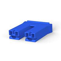 AMP Connectors - TE Connectivity 4-520935-3 Headers & Wire Housings 250 HSG. PL MKII REC. 15.11mm 2P BLUE