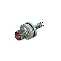 Amphenol CONEC 43-01130 Connectors ML SCK M12X1 W/WIRES BCK MNT HT