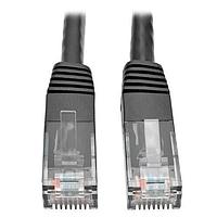 Tripp Lite N200-100-BK Cat 6 Cat6 GB Molded Patch Cable Black, 100'