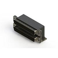 EDAC 661-037-664-055 Dual Port D-Sub Connectors Right-angle Dual Port D-Sub Connector
