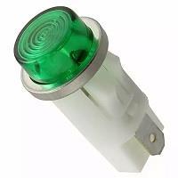 VCC 1052QC5 Neon Panel Mount Indicators GREEN DIFFUSED 1/2" MOUNTING HOLE