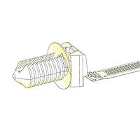 Avery Dennison 20127-0 Fir Tree CT,7.5"LONG 8MM FIR,NAT 500/BAG,5000/CASE