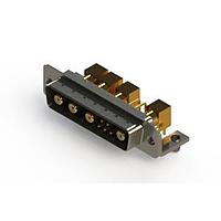 EDAC 629-9W4-240-5NB Mixed Contact D-Sub Connectors Right-angle Power Combo D-Sub Connector