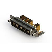 EDAC 629-9W4-640-7T6 Mixed Contact D-Sub Connectors Right-angle Power Combo D-Sub Connector