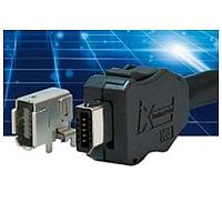 Hirose Electric IX40G-A-10S-CV(7.0) Connectors 10P 1MM PLUG 1.5A LATCH-LOCK 28-22AWG