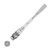 Omron Automation and Safety XS5H-D421-A80-P Sensor Cables / Actuator Cables Sensor I/O Connector