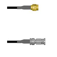 Amphenol Custom Cable Q-3B05H0003011i RF Cable Assemblies SMA-SP/HDBNC-SP G174 11I