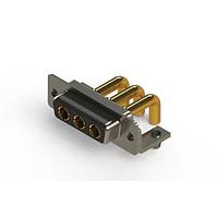 EDAC 630-3W3-650-4T3 Mixed Contact D-Sub Connectors Right-angle Power Combo D-Sub Connector
