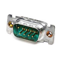 Cinch DEME9PTI Plug DSUB 9M SOD E GF TIN