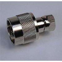 Bomar 1308505 RF Adapters - Between Series N PLUG F PLUG